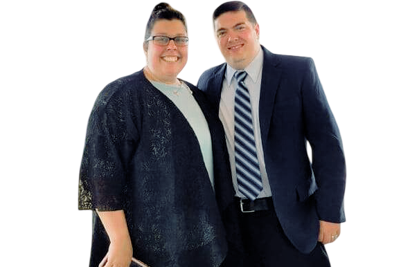 Pastor Clayton and his wife Alesha